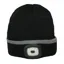 Platinum Classic LED Beanie Adults in Black